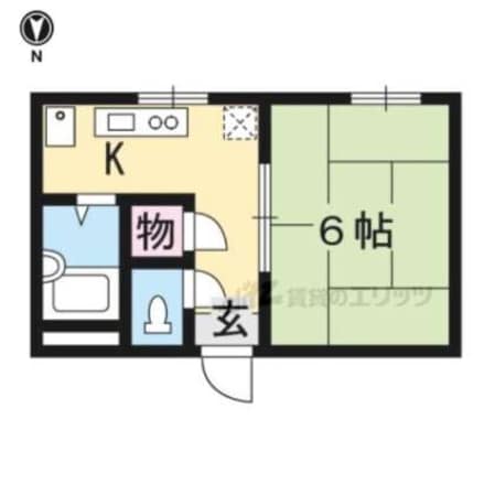 タウニィ杉の物件間取画像